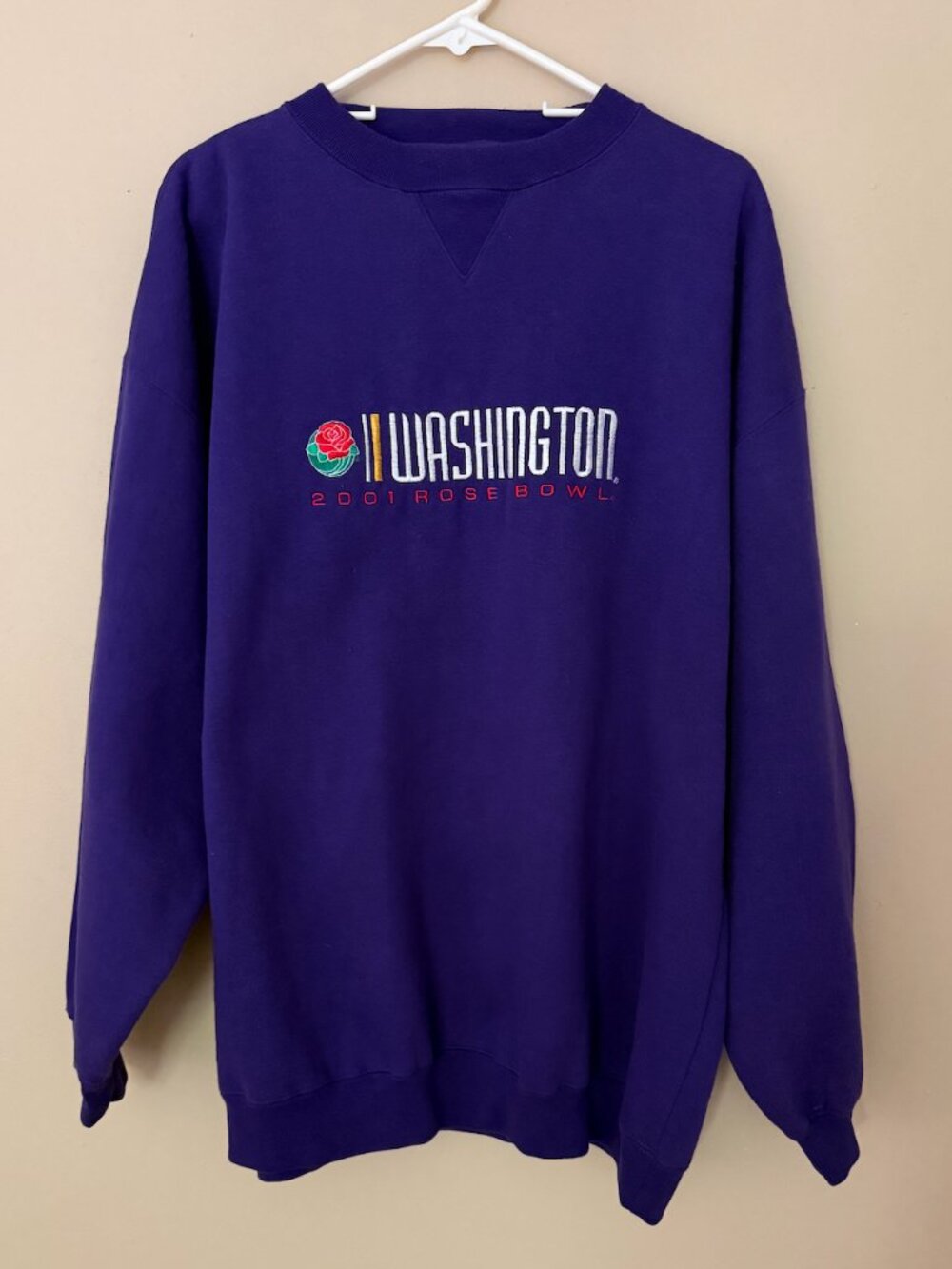 Vintage 2001 University of Washington Rose Bowl Sweatshirt – UW Huskies  - XXL